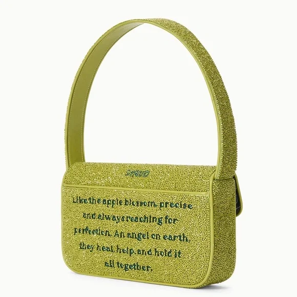 STAUD BEADED ZODIAC TOMMY BAG VIRGO - Picture 2 of 11